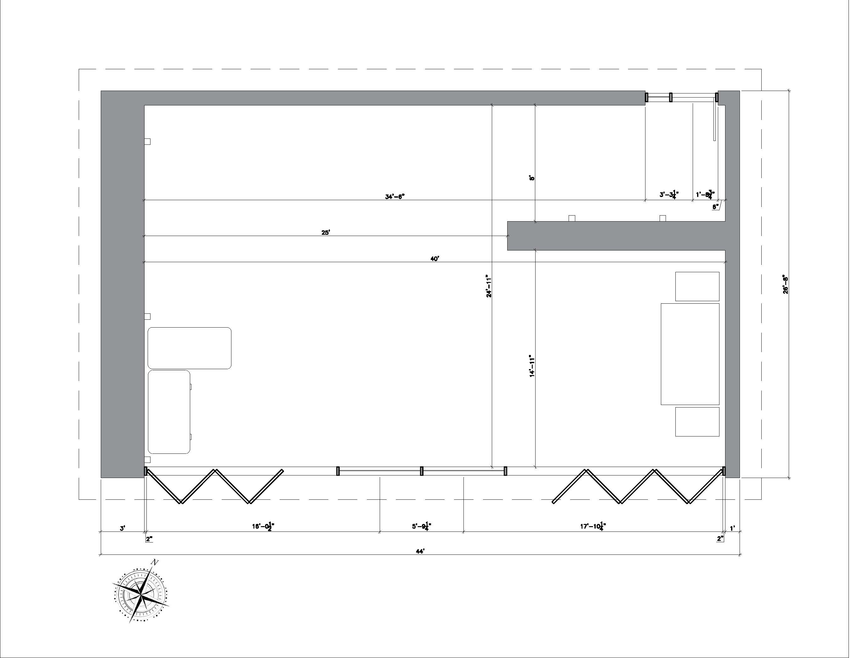 CAD Floor Plan 