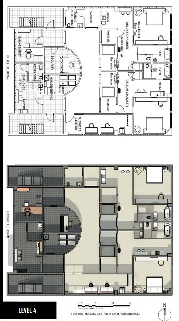 Floor Plan Level 4